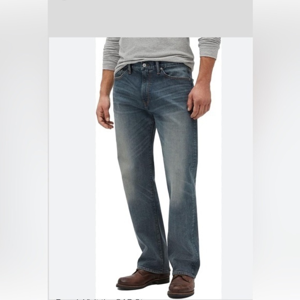 Gap relaxed fit jeans. Size 36/30.